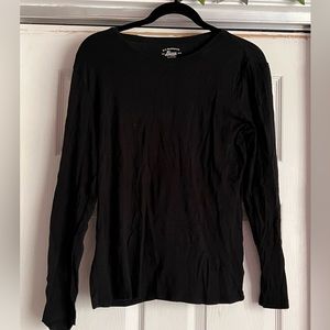 Plan black Bass long sleeve shirt